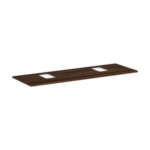 Console 1560x550mm m 2 uitsparingen Waskom m kraangat Xelu Q