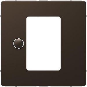 Centraalplaat tbv Touch display Mocca metallic SysD