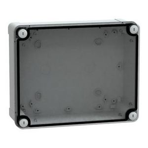 Doos ABS + transparante deksel 241x194x194mm IP66 RA TBS/TBP