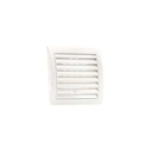 Schuifrooster 148x153-Ø100mm wit