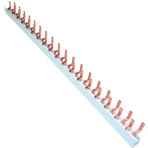 Verzamelrail S200C 2 fases 36 modules