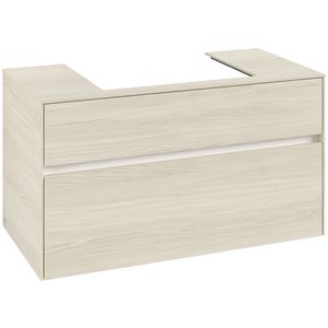 Wastafelonderkast Collaro 1000x548x500mm White Oak C01900AA