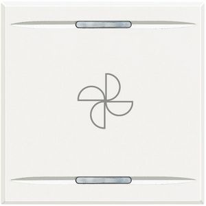 Wipschakelaar Ventilator 1f 2 modulen Axolute White VVE=10