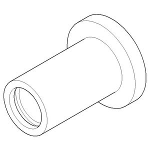 Rozet 55x70mm Champagne (22kt Goud)