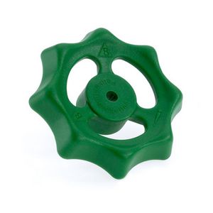Handwiel groen tbv serie s.270 vrijstroomafsluiter D 270981