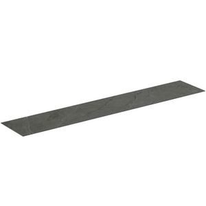 Conca keramisch afdekblad 2000x373x6mm zonder uitsnijding stone grey