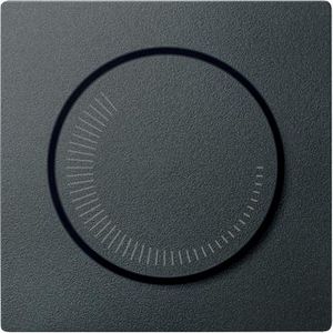 Afdekplaat Merten System M voor snelheidsregelaar antraciet