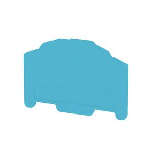Afsluit- eindplaat bl. h:50.5mm b:2.5mm V-0, VVE=50