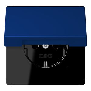 Wandcontactdoos met R/A klapdeksel slagvast LC4320T