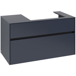Wastafelonderkast Collaro 1000x548x500mm Marine Blue C018B0VQ