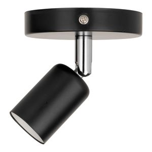 Verlichtingsarmatuur Metal L E27 zwart