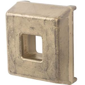 Ankerplaat 30x30 5 10mm platkoper breedte 25-30-40mm VVE=10