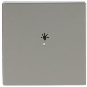 Free@Home bedieningswip 1v licht pure-rvs (6231-10-866)