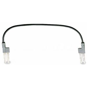 Insteekbare draadbrug 0,75mm² Iso. zwart 249-123 VVE=10