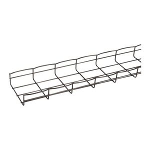 Lengte a 3m. Draadgoot CF54 B150 Elvz + zwart