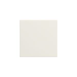 Afwerkingsset met kabeluitvoer voor blindplaat met trekontlasting cotton white textured