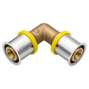 Kniekoppeling 90° Ultrapress (Multipress) Gas 20x20mm K7230G