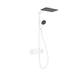 Showerpipe 210/340 1 straalsoort ShowerSelect Raindance Alive Q mat wit
