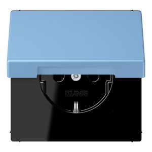 Wandcontactdoos met R/A klapdeksel slagvast LC4320N