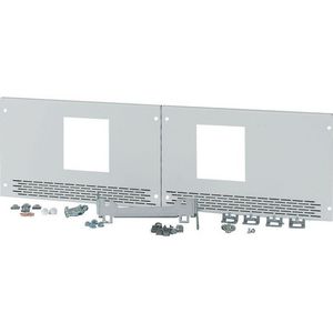 Frontplaat met opening voor 2 x NZM2 3/4P HxB=200x800mm