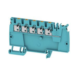 Doorvoer klem p.PUSH IN blauw 2.5mm² 24A 800V N VVE=50