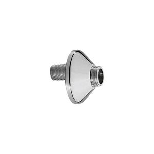 Set a 2st. S-koppeling incl. rozet 3/8"x1/2"chroom sprong 10mm 