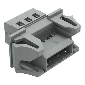 1-draads male steker 2,5mm² grijs 231-603/114-000 VVE=50