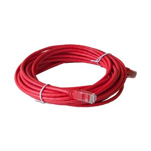 Patchkabel / netwerkkabel CAT5e UTP PVC molded rood 7.5meter