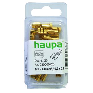 Zak a 200st. Vlakstekerhulzen (female) 0.5-1.0 /6.3x0.8