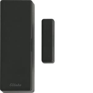 Draadloze EnOcean raam/deurct. m. batterij, antraciet mat