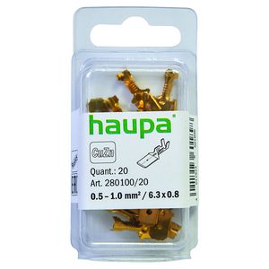 Zak a 200st. Vlakstekerhulzen (male) 0.5-1.0 /6.3x0.8