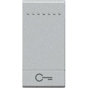 Wipschakelaar Tech met sleutel symbool 1 mod. Livinglight