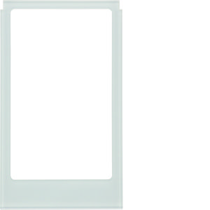 Designraam groot hoekig glas alulook