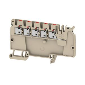 Doorvoer klem p.d.beige 2.5mm² 24A 80 2675460000 VVE=50