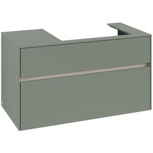 Wastafelonderkast Collaro 1000x548x500mm Soft Green C018B0AF