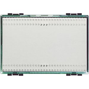Toets kristall Light 3 module-doorschijnend