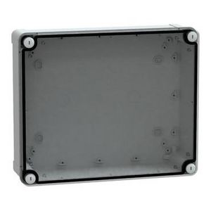 Doos ABS + transp. deksel 291x241x88mm IP66 / IK07 R TBS/TBP