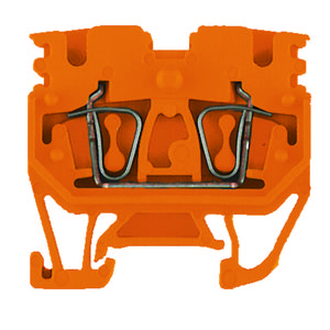 Doorvoerklem oranje 2.5mm2 1712770000 VVE=100