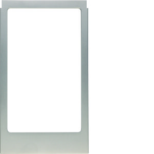 Designraam groot hoekig edelstaal