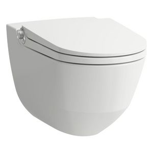 CLEANET RIVA douche-wc wandcloset 60cm randloos wit LCC incl. afstandsbediening+softclose zitting QR