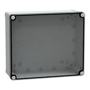 Doos ABS + transp. deksel 341x291x128mm IP66 / IK07 TBS/TBP
