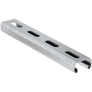 Lengte a 2m. Montagerail FLS 17/1,0