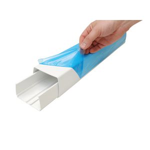 PROMO Lengte a 2m. Leidinggoot OPTIMALDUCT ODDU.110 110x75mm wit (0505.00301.019)