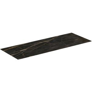 Conca keramisch afdekblad 1000x373x6mm zonder uitsnijding black marble