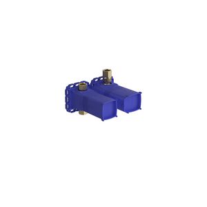 Matrix wand inbouwdeel thermostaat chroom