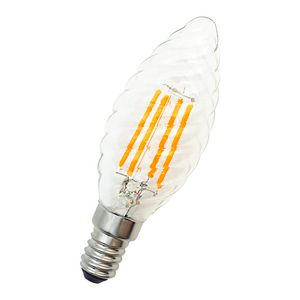 LED FIL C35 Gedraaid E14 DIM 4W (28W) 300lm 922 Helder