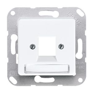 Afdekking alpen w.50X50 1-voudig voor mod.jack