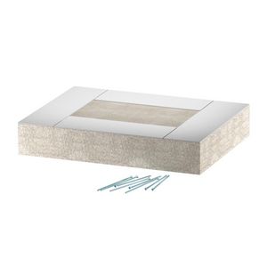 Eindstuk EI90 voor PLCS D091220 200x120 glasvezel grijs