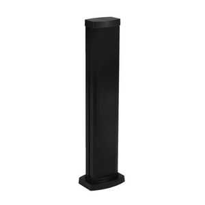 Energiezuil 1 compartiment 80mm 0,68M zwart