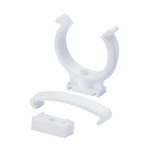 Omegazadel / leidingbeugel Wafix PP 32mm wit